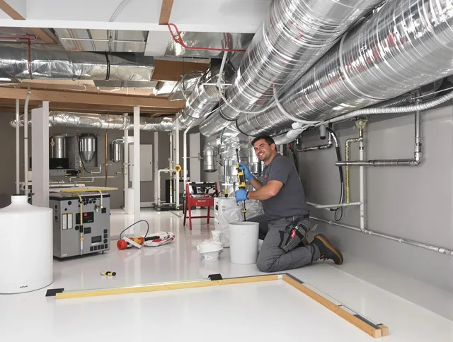 Professional duct sealing service by Medway Air Duct Cleaning in Medway