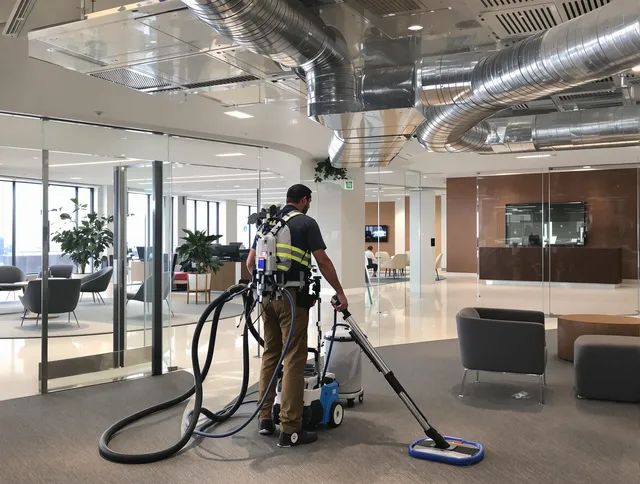 Commercial duct cleaning service by Medway Air Duct Cleaning in Medway