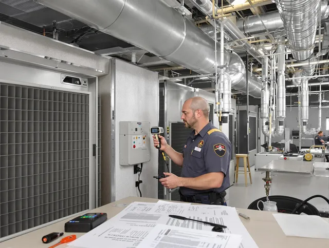 Professional filter system inspection by Medway Air Duct Cleaning in Medway